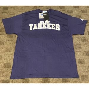 Vintage NWT New York Yankees Adidas Shirt Size XL 2003 MLB Double Sided